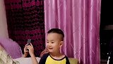 不会坑爹的娃不是好孩子,这幸福来的太突然,爸爸显然被儿子的举