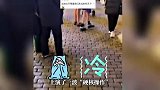 哈尔滨零下20℃，外国游客光腿穿短裤，惊呆网友