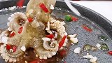 铁板烧章鱼，简单吃点宵夜。