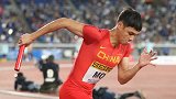 中国男队交接棒失误获4x200米接力第六 美国摘冠南非第二
