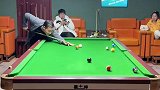摊牌了，其实我不会打台球，我只会大力出奇迹