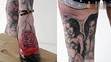 离婚后她迷上纹身 现在没人敢靠近