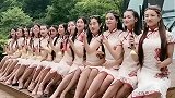 美女们唢呐合奏《惜别的海岸》，个个貌美如花，越听越醉人