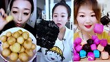 美女直播吃土豆，看着真过瘾，是我向往的生活