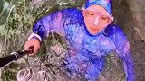 别眨眼！看看国外的狡兔水洞，看着感觉都要窒息了