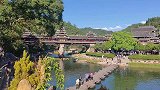 湖南怀化通道县皇都侗寨，风景秀美，民俗风情独特，令人流连忘返