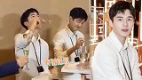 刘昊然一口闷喝香槟，被辣到脸皱成一团，网友：难怪酒量心比天高