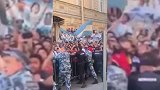 加强安保控制场面！阿根廷球迷助威险要挤爆通道