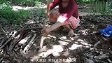 荒野女神这女人逮什么吃什么,都不怕吃坏肚子呢!