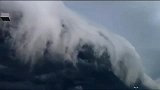 旅游-实拍美国弗吉尼亚州壮观风暴云犹如海啸来袭