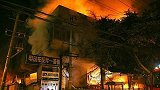 内蒙通辽市一棉花加工厂突发火灾 火势蔓延迅速 棉花被烧光