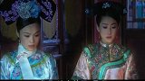 熄灭蜡烛后，美女的绣品散发出金光