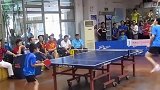 这是什么神仙小学生，广州岁小孩乒乓球比赛，直接掀翻业余高手！