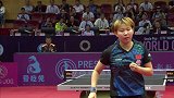女乒世界杯：朱雨玲4-0强势横扫 “摔拍姐”频露汗颜！