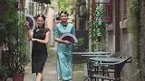 女人穿旗袍有多绝佳人们魅惑舞姿，尽显玲珑之美！