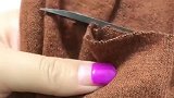 高领毛衣穿腻了，这样改一下，无痕又穿着舒服，快试试吧！