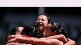 中国队男女子4x100接力双双晋级决赛，共贺男子组小组第一与女子组时隔21年回归晋级的喜悦。东京奥运会 田径