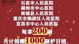 鹿晗粉丝团联合向医院捐赠香甜奶茶和蛋糕，还有护目镜2400副