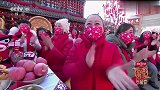 黄圣依在即墨古城献唱央视“2021东西南北贺新春”