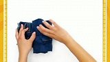叠衣服小技巧来了，看完视频的你学会了吗？快去试试吧