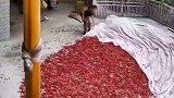 突然下雨，家长不在家，两个小孩就充当家里的小大人