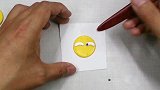 一分钟教你制作经典表情包，可以制作冰箱贴哦！
