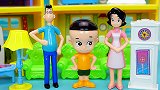 过家家玩具：大头儿子买新家具布置房子