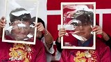接亲现场伴郎被伴娘玩的面目全非