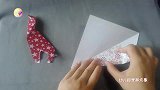 跟我学折纸DIY-花斑长颈鹿