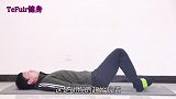 睡前抬腿80次，瘦肚子不腰痛，坚持30天，瘦肚子瘦腿