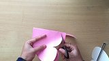 纸艺教程，教你用彩纸DIY漂亮的心型母亲节贺卡