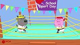 儿童卡通片：小萌娃展开有趣拳击赛