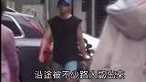 网曝彭于晏对路人竖中指表情凶狠满脸不爽