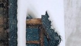 雪慢慢落，我慢慢走