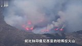 世界上最没尊严的火山，用脚随意践踏它，网友这火山没脾气