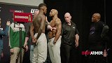 UFC248称重集锦：张伟丽披国旗英姿飒爽 黑龙抽雪茄耍酷