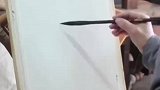 毛笔写“鲁迅”二字翻转后惊艳了。艺术来源于生活