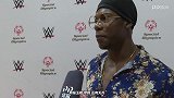 WWE-18年-慈善篮球赛现场采访 NXT顶尖明星天鹅绒之梦自信成为首位北美冠军只是小目标-新闻