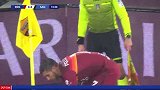 第10分钟罗马球员洛伦佐·佩莱格里尼射门 - 被扑