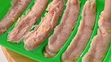 自制鸡肉肠，做法超级简单，小孩子都喜欢