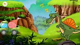 恐龙世界：小恐龙在睡觉，却被霸王龙当成食物，心咋那么大呢
