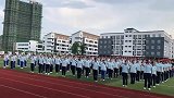 中考之前全体到操场宣誓,现在的学生真有仪式感