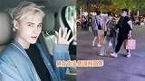 内娱最自由的顶流！路人偶遇利路修三里屯逛街，却没一个人敢上前