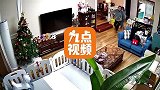 一家人玩捉迷藏，爸爸掩耳盗铃式躲藏惹爆笑多少有点侮辱智商！