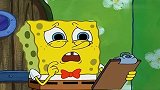 海绵宝宝：海绵宝宝被关门外，打电话也没人接，急的团团转！