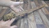 修复一把150年的古董宝剑，成品太漂亮了！