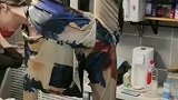 表演的太生动了吧，一动也不动