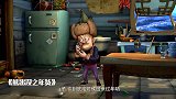 熊出没之年货：光头强又偷偷砍树，熊大熊二滑雪橇对付他