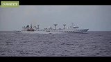 2019年，远望号船圆满完成17次海上测控任务凯旋而归。