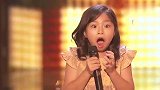 中国小女孩参加美国达人秀，评委惊艳到了，按下黄金按钮！厉害了